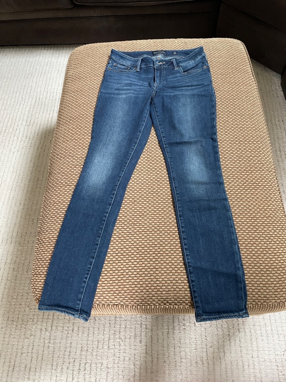 Lucky Brand Women's Medium Dark Blue Lolita Skinny Jeans